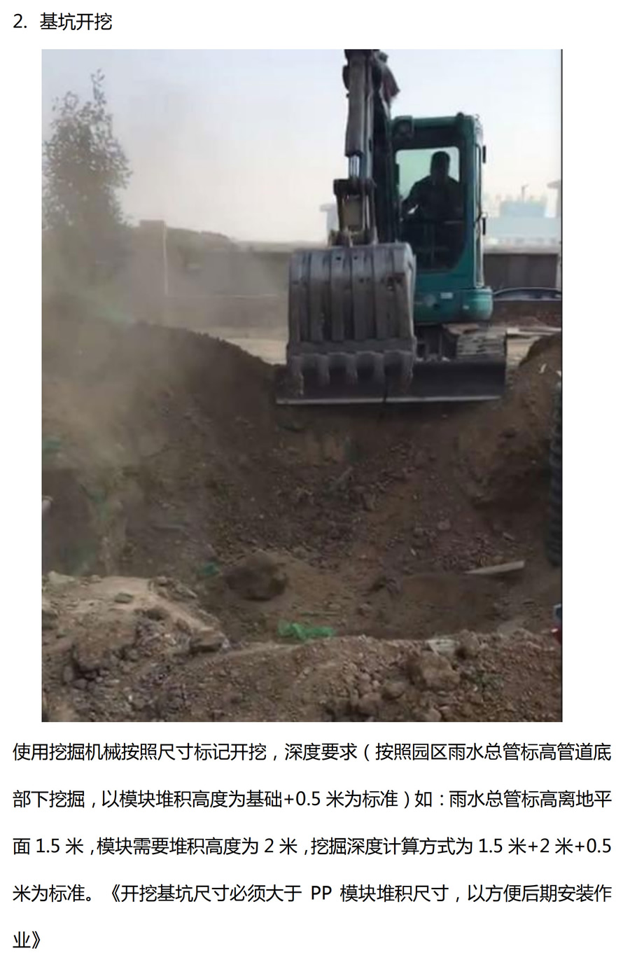 雨水收集模塊