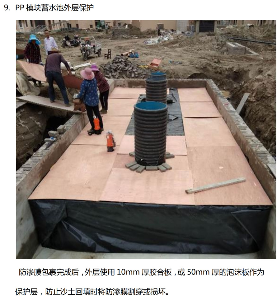 雨水收集模塊